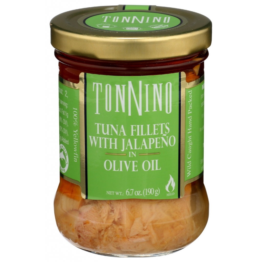 Ventresca Tuna with Jalapeño in Olive Oil, 6.7 oz