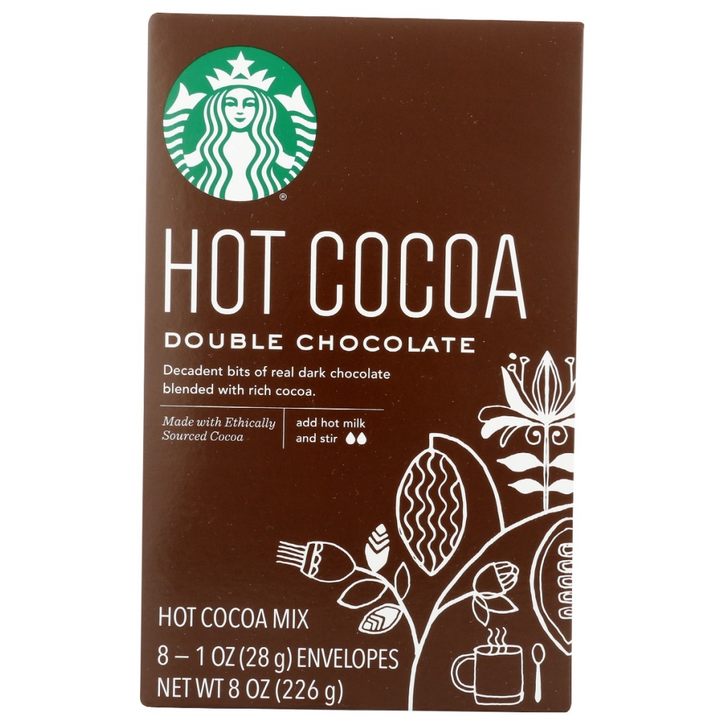 Cocoa Hot Double Chocolate Box - 8 Pieces, 8 oz