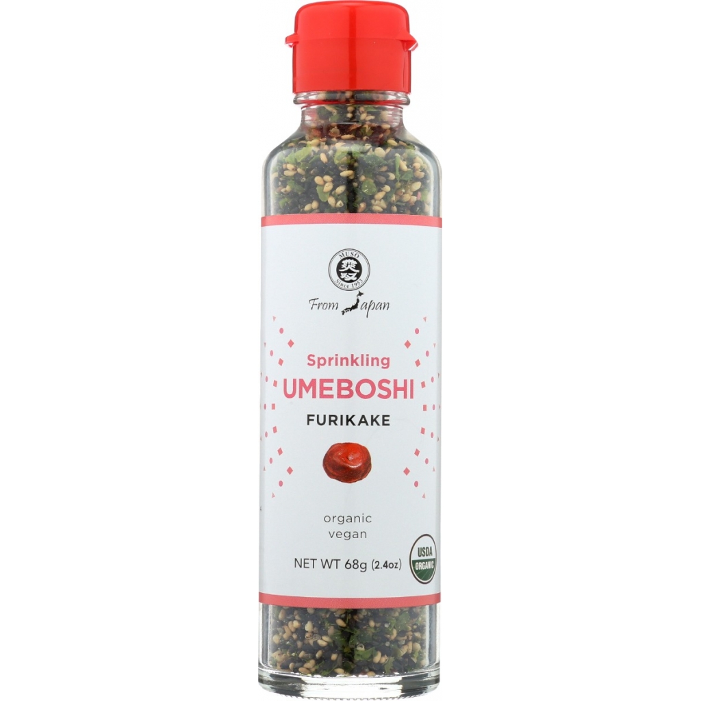 Organic Umeboshi Furikake Flakes for Flavor Enhancement