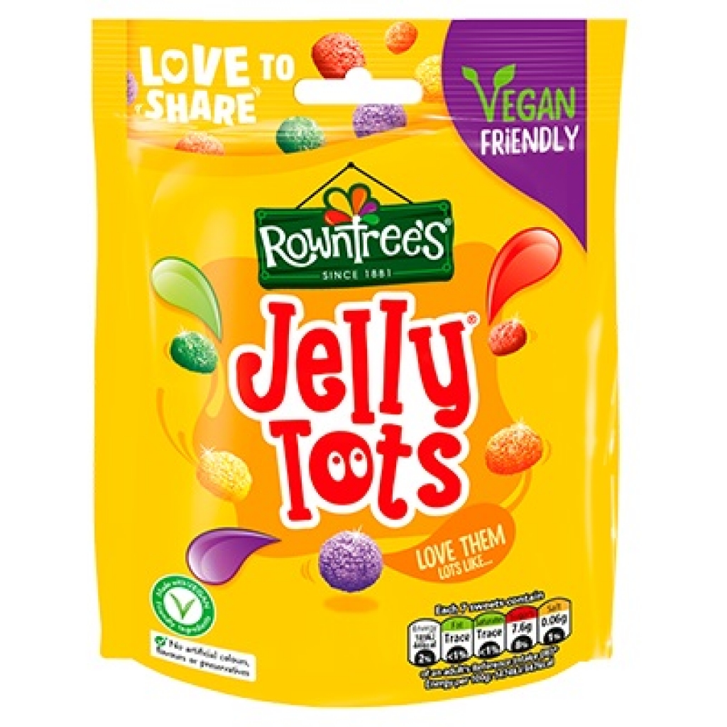 Jelly Tots Sweets Sharing Pouch - Irresistibly Chewy, 5.3 oz