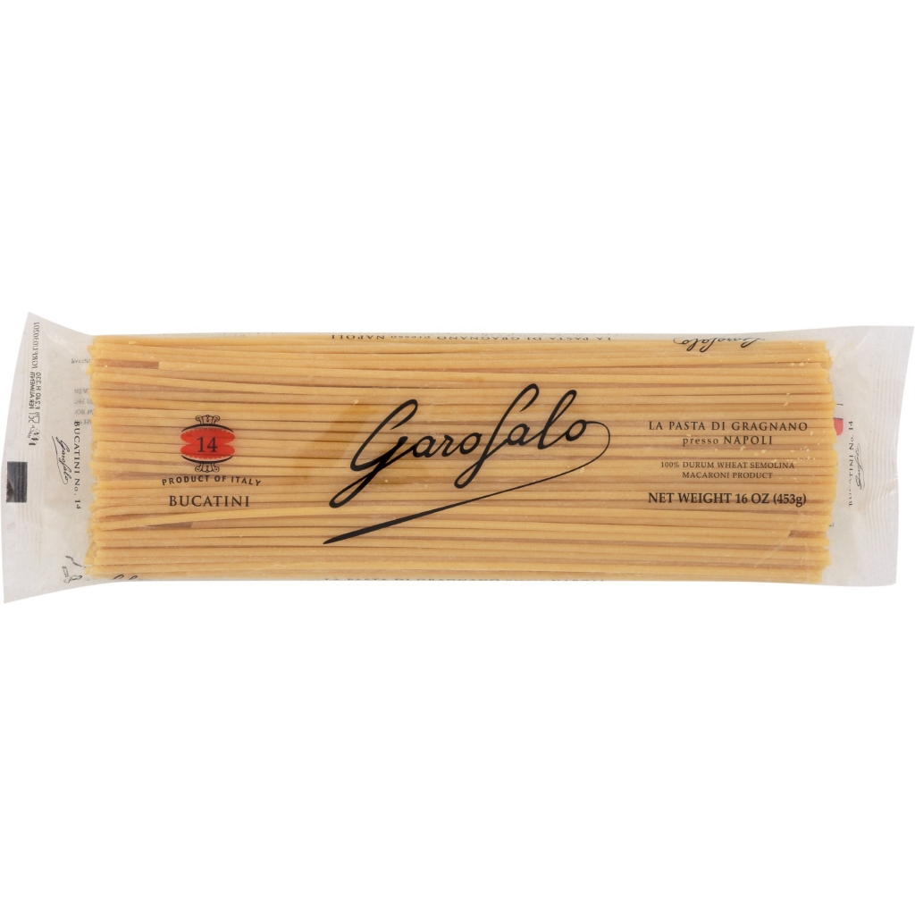 Authentic Bucatini Pasta - 16 oz