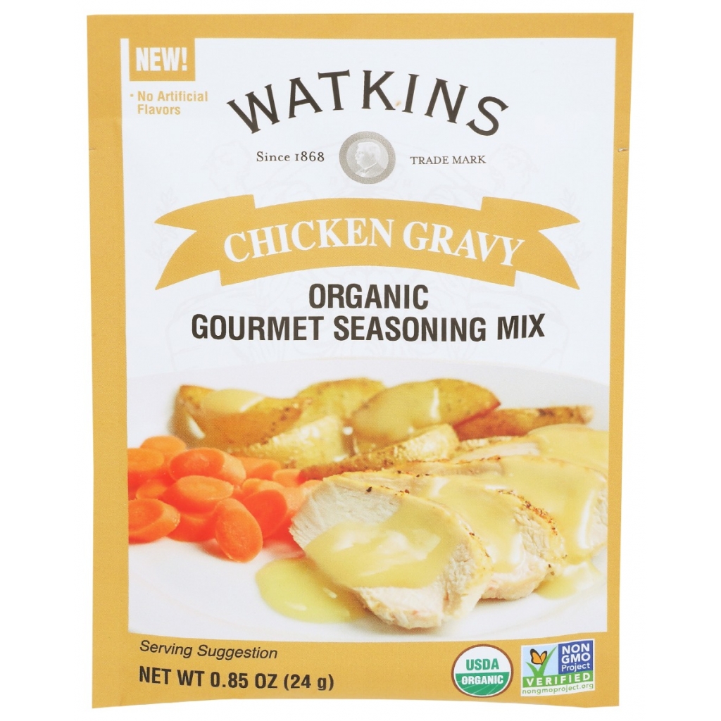 Organic Single-Use Chicken Gravy Mix, 0.85 oz