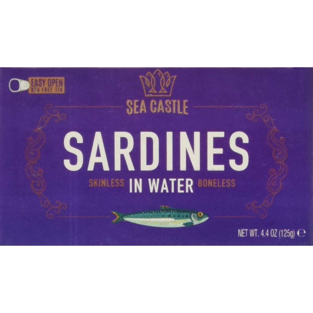 Skinless Boneless Sardines in Water - 4.4 oz