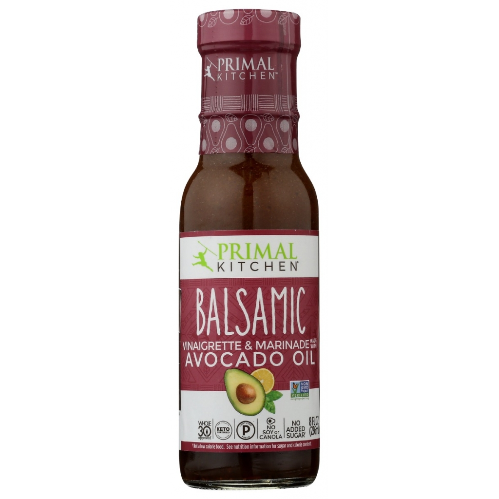 Bold Balsamic Vinaigrette & Marinade with Avocado Oil - 8 oz