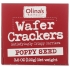 Poppy Seed Wafer Crackers - 3.5 oz