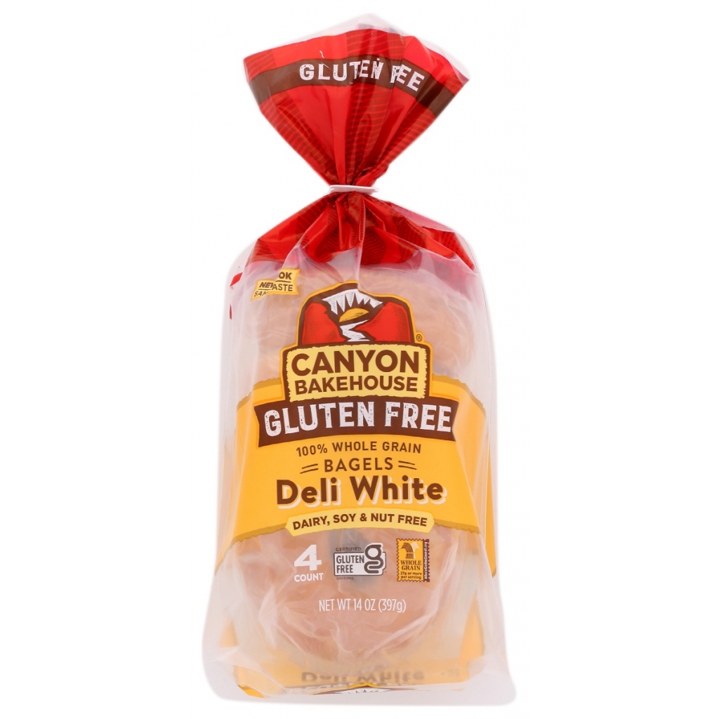 Gluten-Free Deli White Bagels - 14 oz