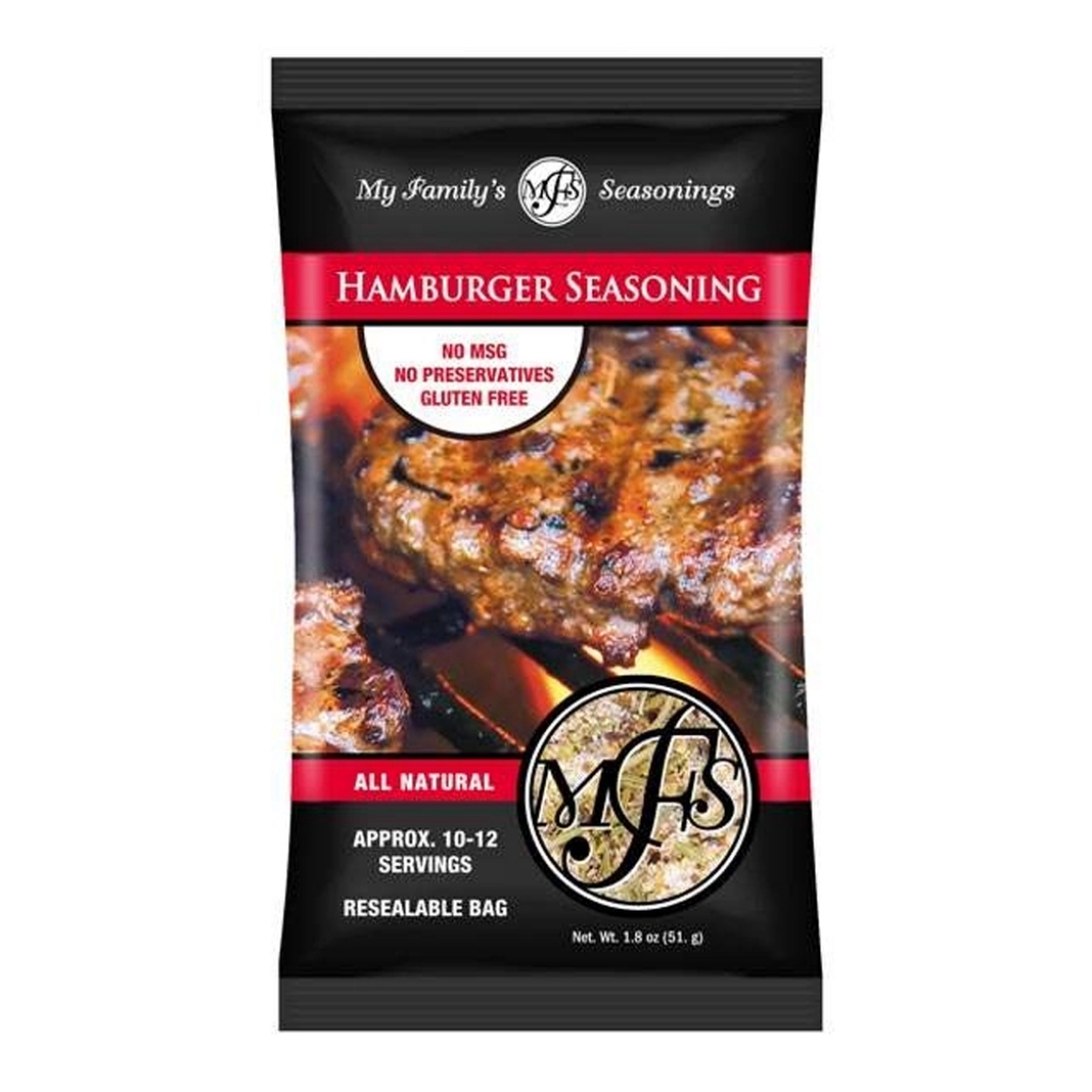 Gourmet Hamburger Seasoning Blend - 1.8 oz