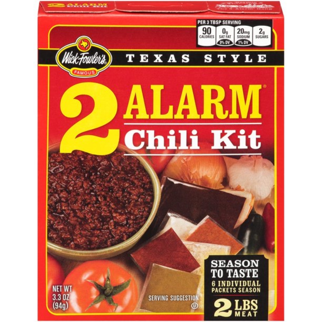 Wick Fowler’s 2 Alarm Chili Kit, 3.3 OZ