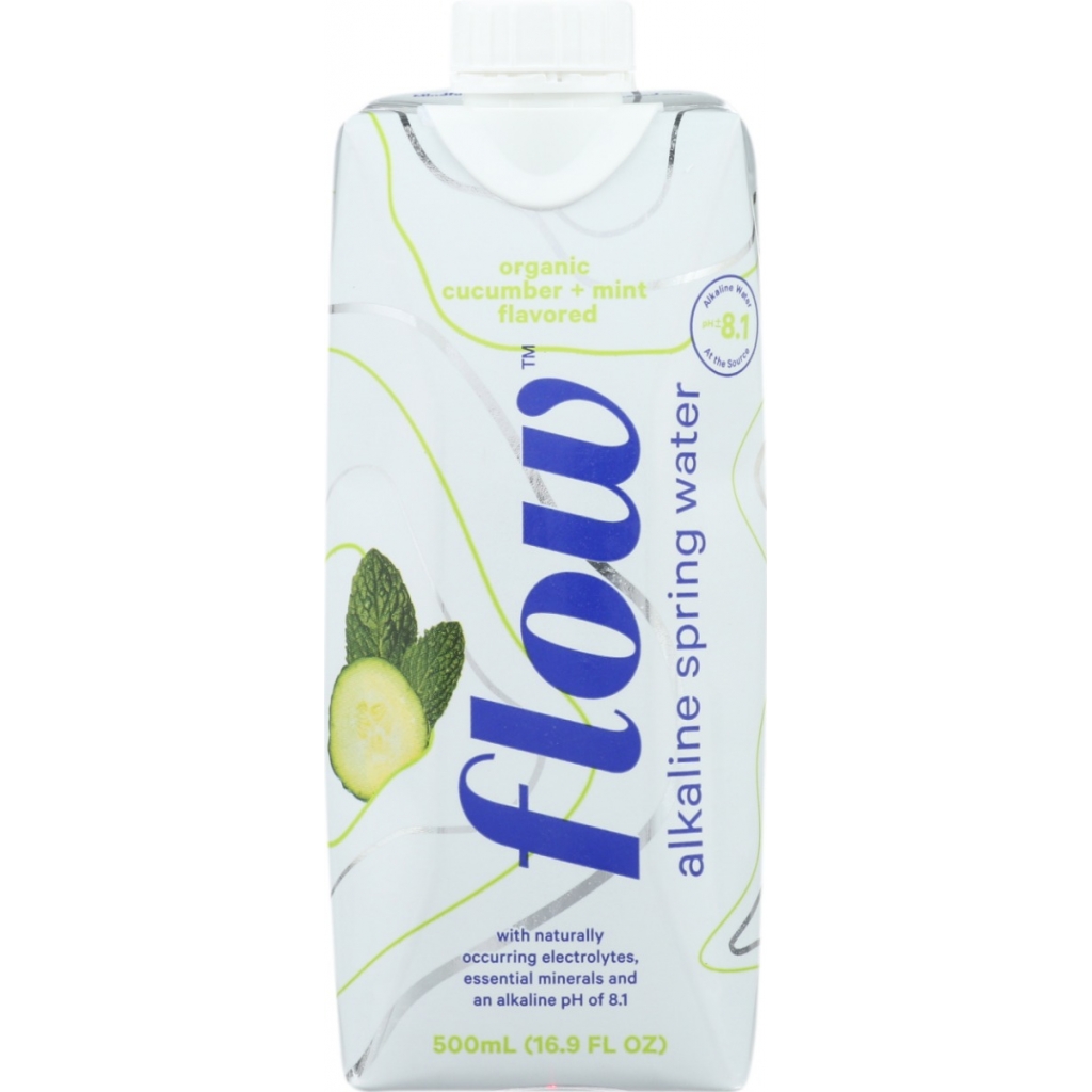 Cucumber Mint Alkaline Spring Water - 16.9 fl oz