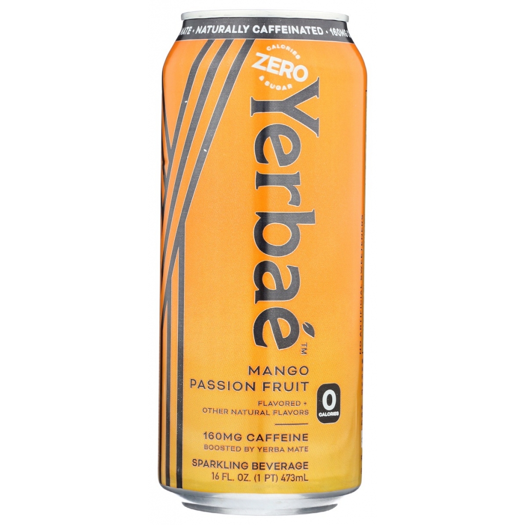 Mango Passion Fruit Sparkling Water - 16 oz