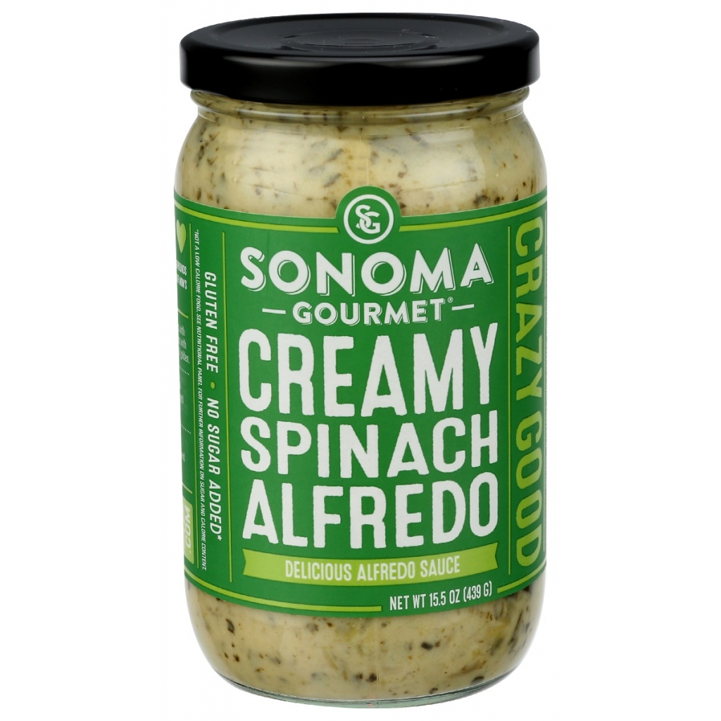 Spinach Alfredo Sauce, 15.5 oz