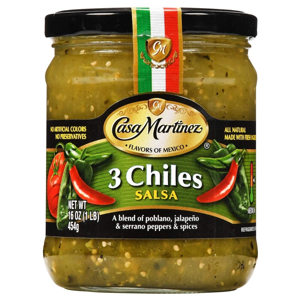 Three Chiles Salsa, 16 oz