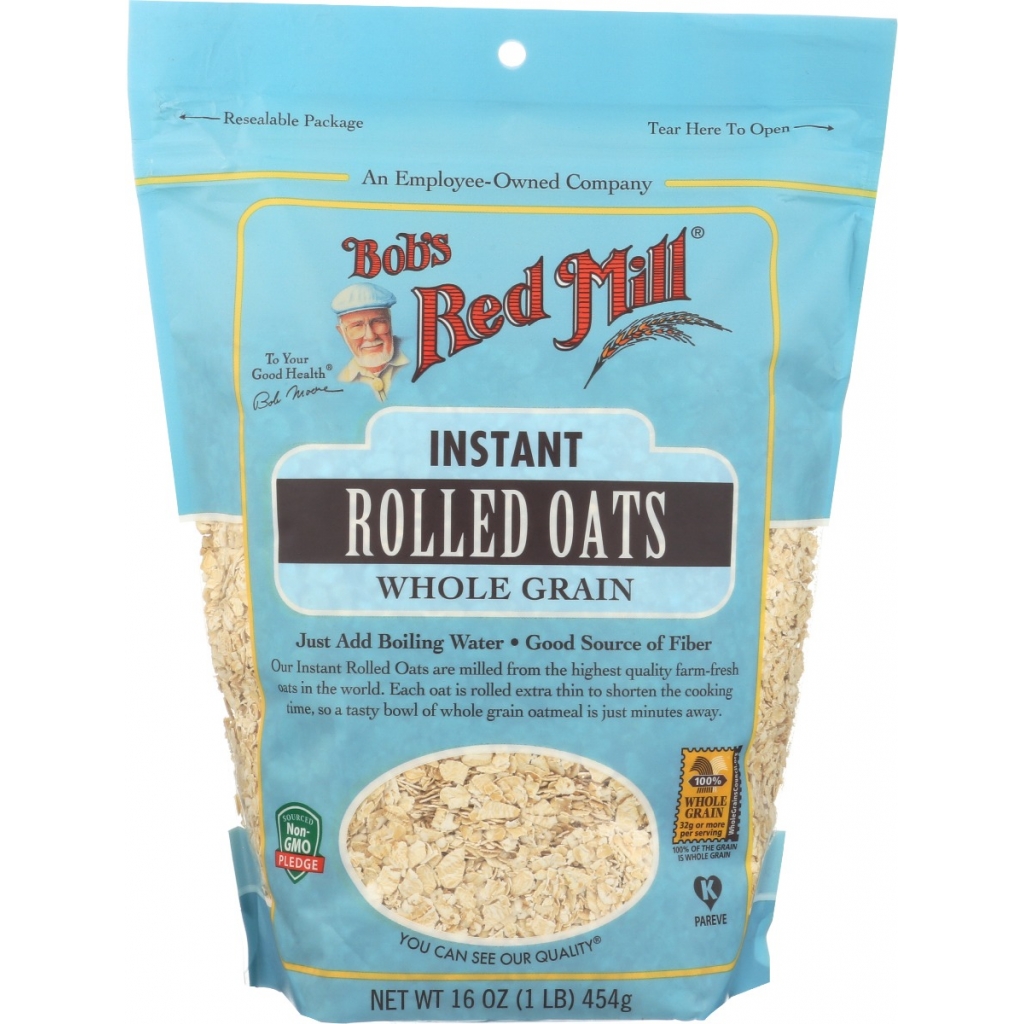 Instant Rolled Oats - Fast and Delicious - 16 oz