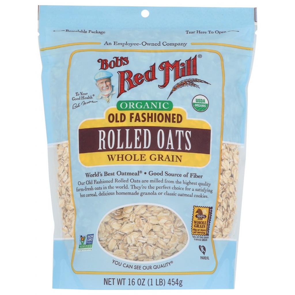 Organic Old Fashioned Rolled Oats - 16 oz