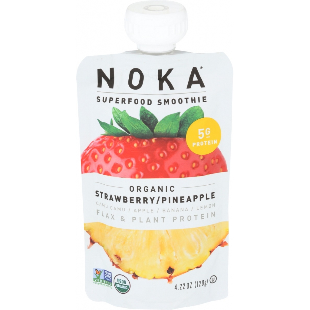 Strawberry Pineapple Superfood Smoothie Prebiotic Fiber, 4.22 oz