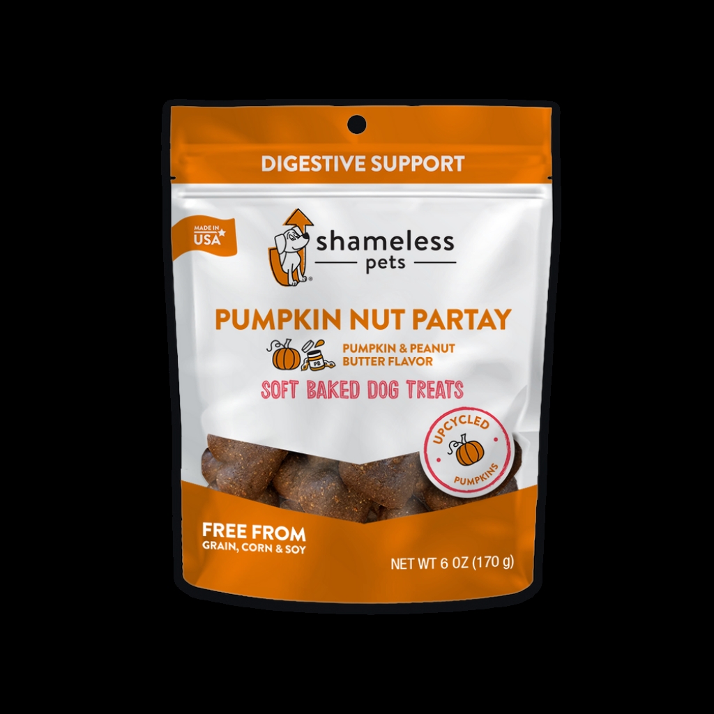 Pumpkin Nut Dog Treats - 6 oz