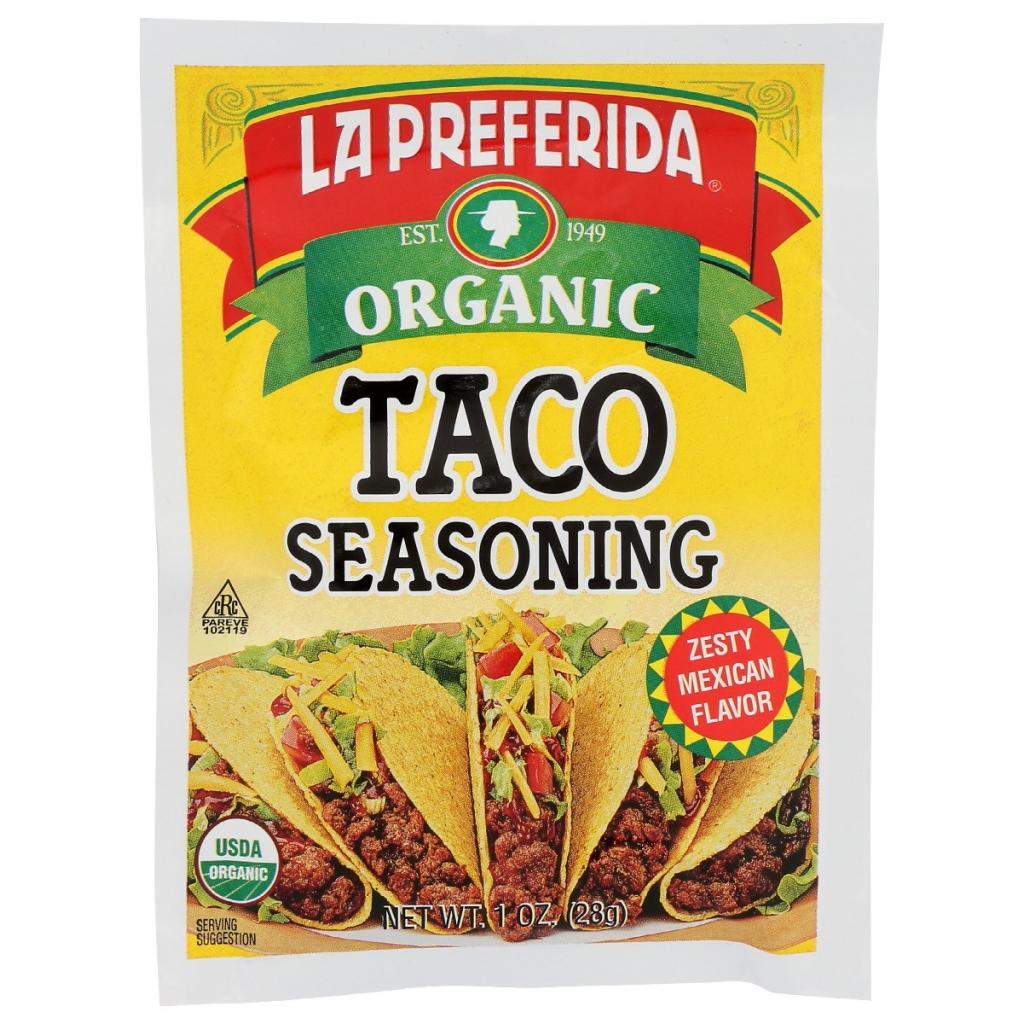 Organic Taco Seasoning Mix - Flavorful Enhancer