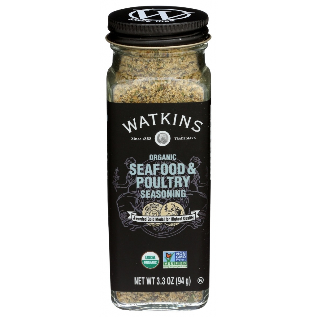 Organic Poultry and Seafood Seasoning - 3.3 oz