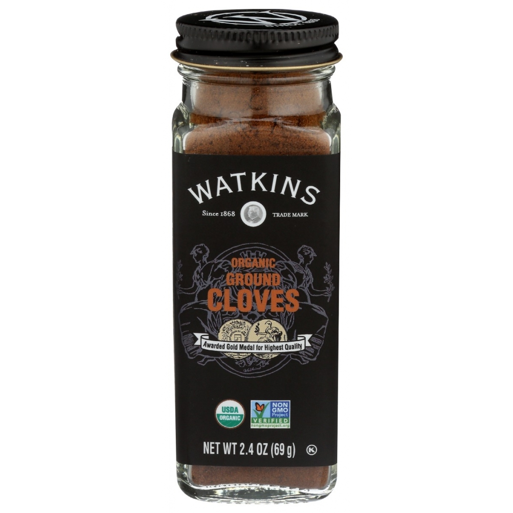 Watkins Organic Ground Cloves - 2.4 oz Premium Spice