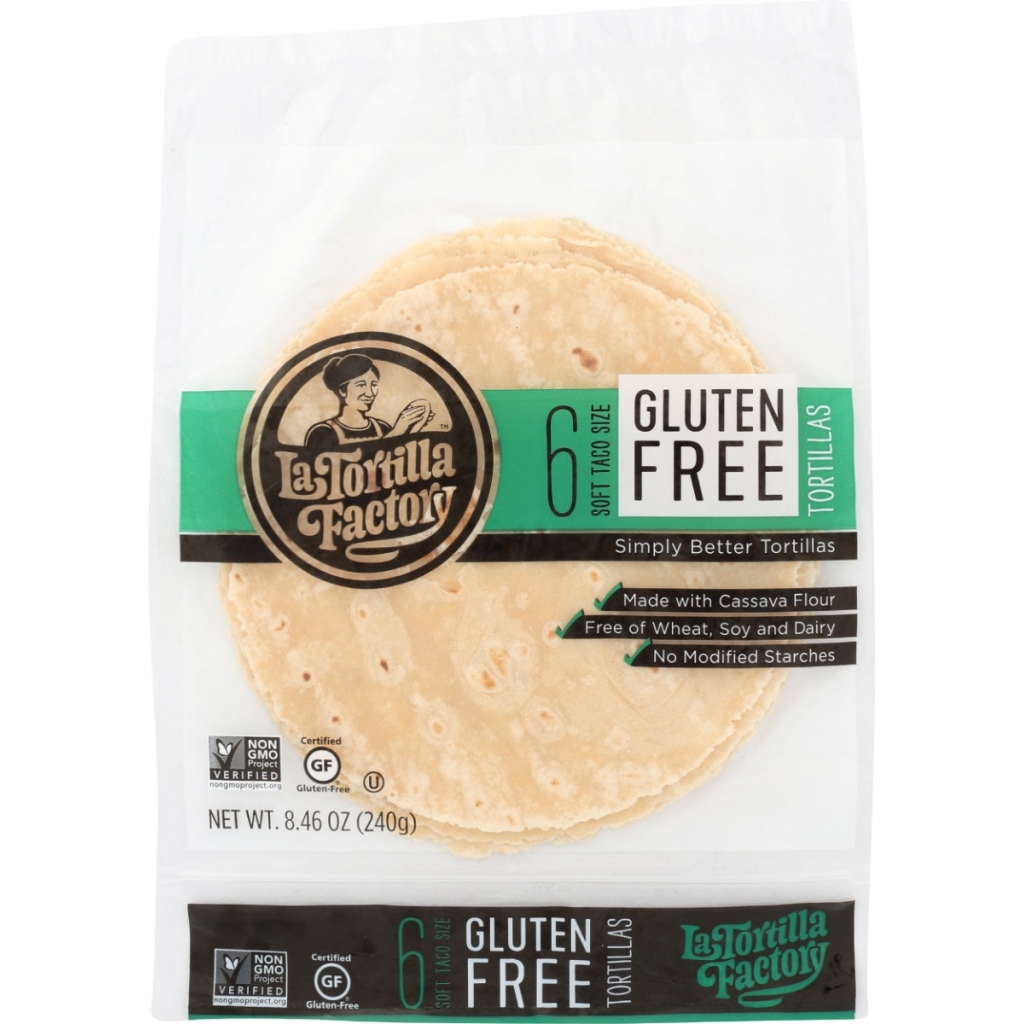 Gluten-Free Cassava Flour Tortillas - 8.46 oz