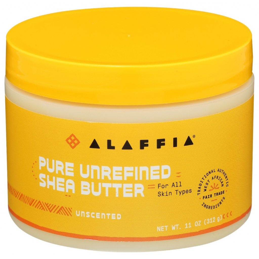 Pure Unrefined Shea Butter - Unscented, 11 oz