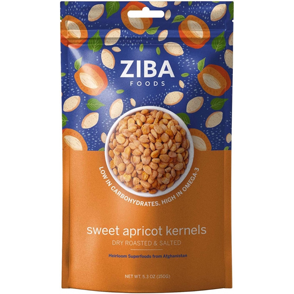 Roasted and Salted Apricot Kernels, 5.3 oz