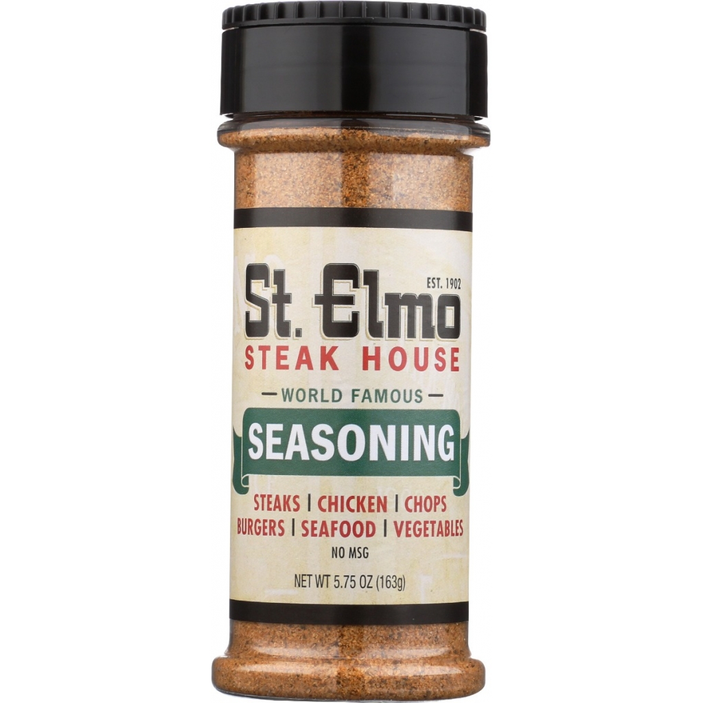 St. Elmo Steakhouse Seasoning, 5.75 oz