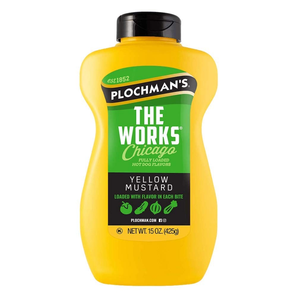 The Works Chunky Mustard - 15 oz