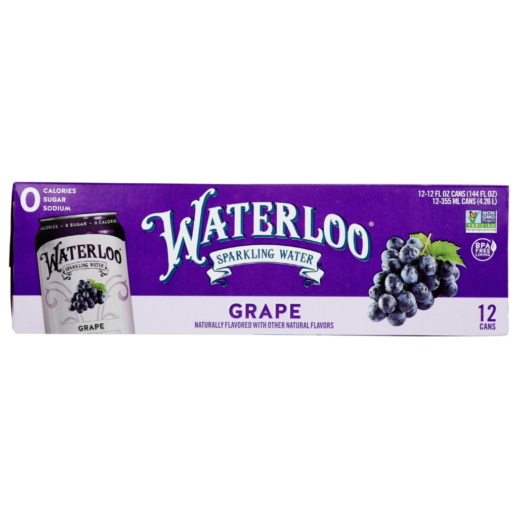 Grape Sparkling Water - 12 Pack (144 fl oz)