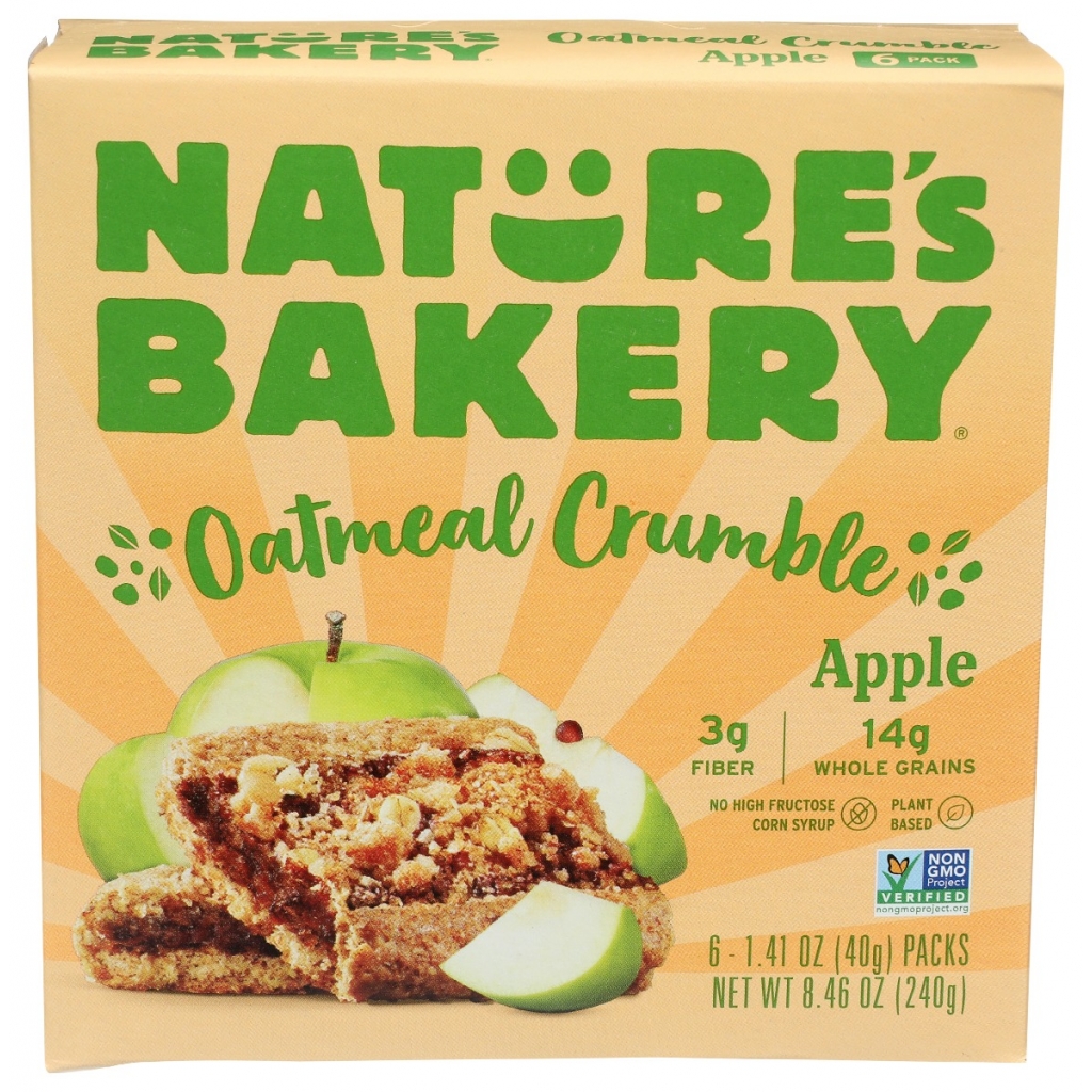 Apple Oatmeal Crumble Bar - 8.46 oz