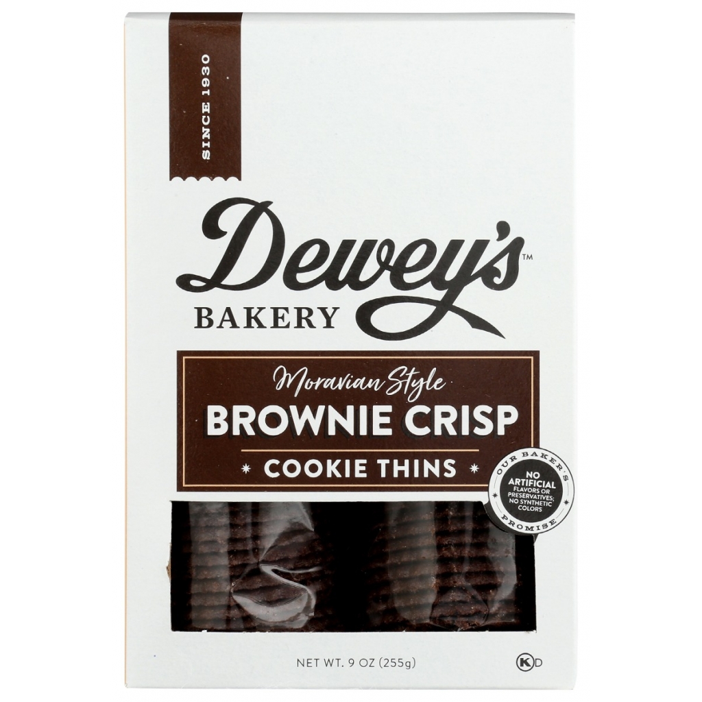 Brownie Crisp Moravian Style Cookie Thins - 9 oz