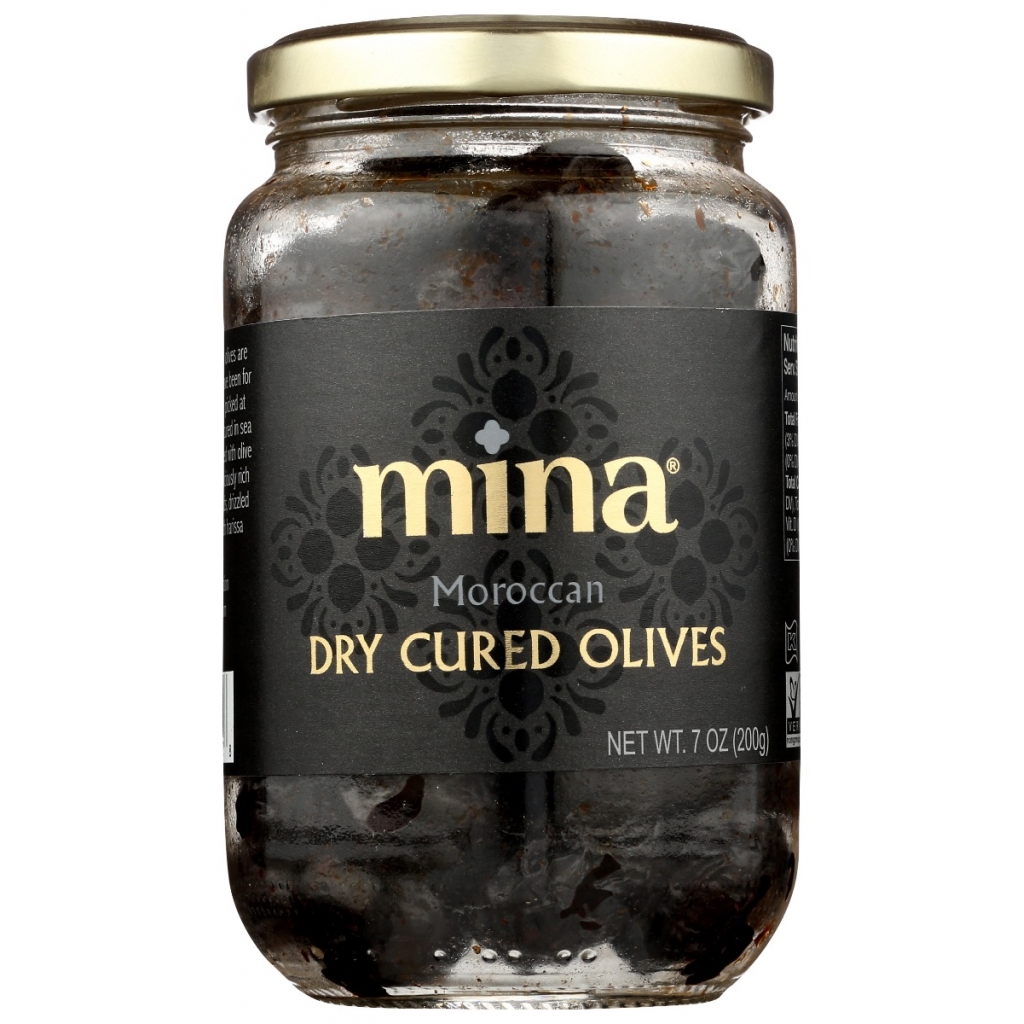 Black Moroccan Olives, 7 oz