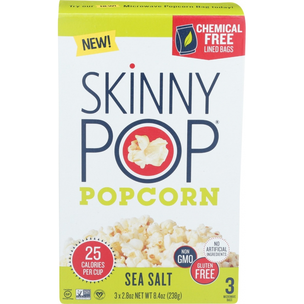 Sea Salt Microwave Popcorn - 8.4 oz