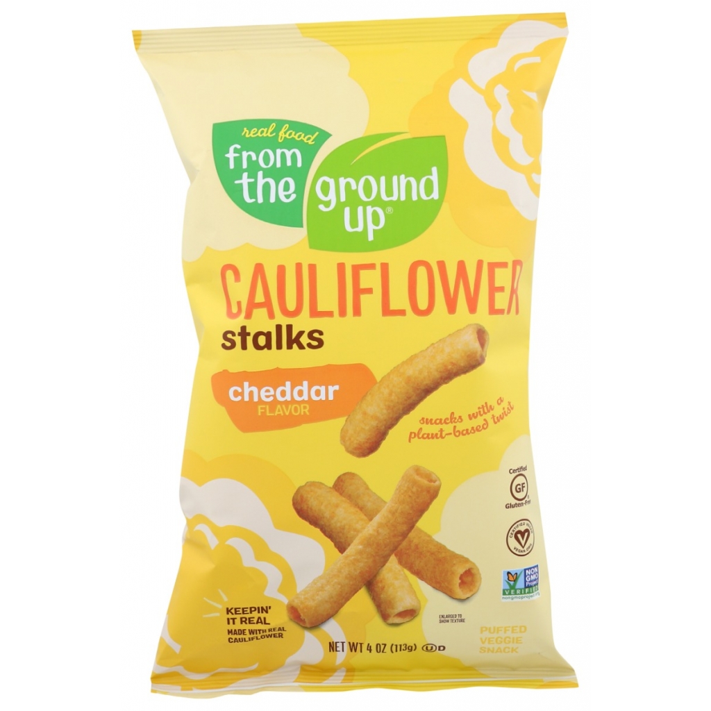 Cheddar Cauliflower Snack Stalks, 4 oz