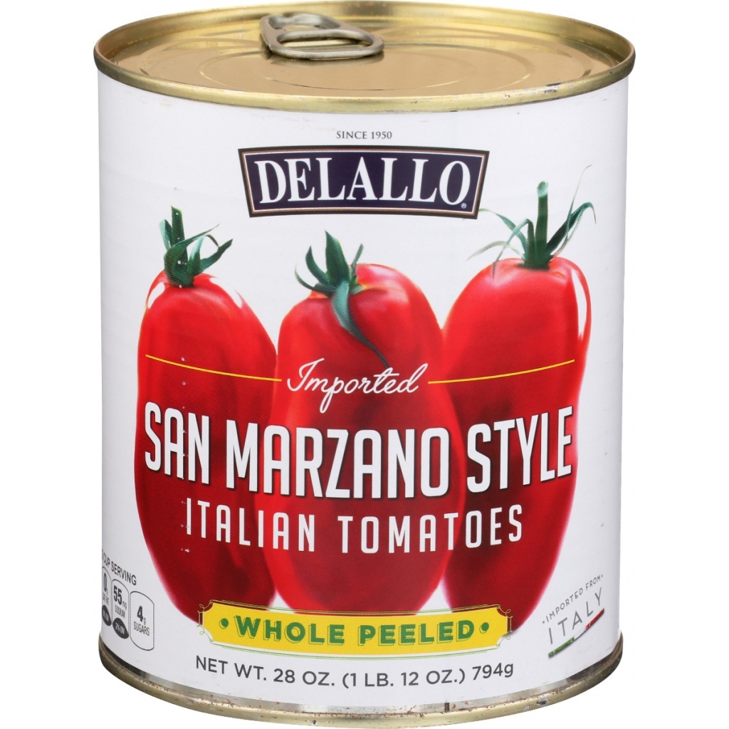 San Marzano Style Whole Peeled Tomatoes - 28 oz