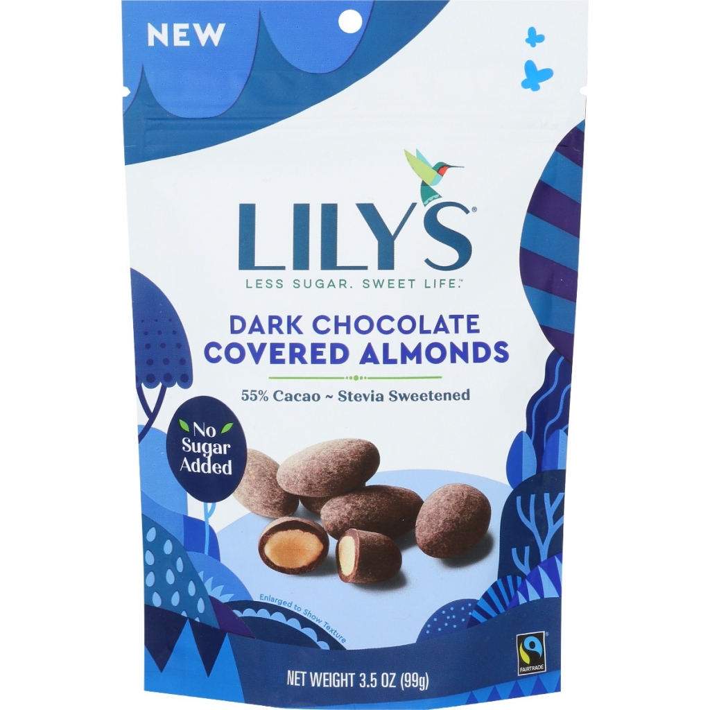 Dark Chocolate Covered Almonds - 3.5 oz