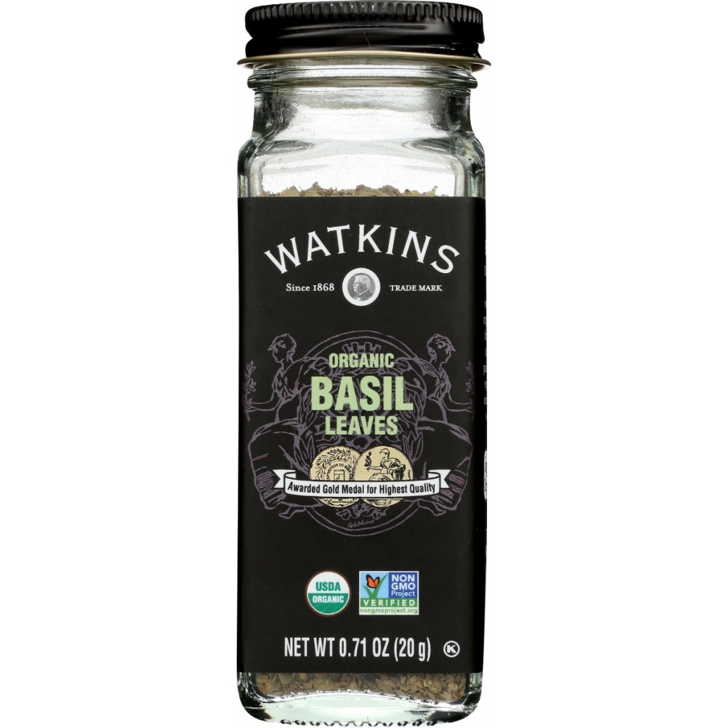 Organic Basil - Aromatic Seasoning, 0.71 oz