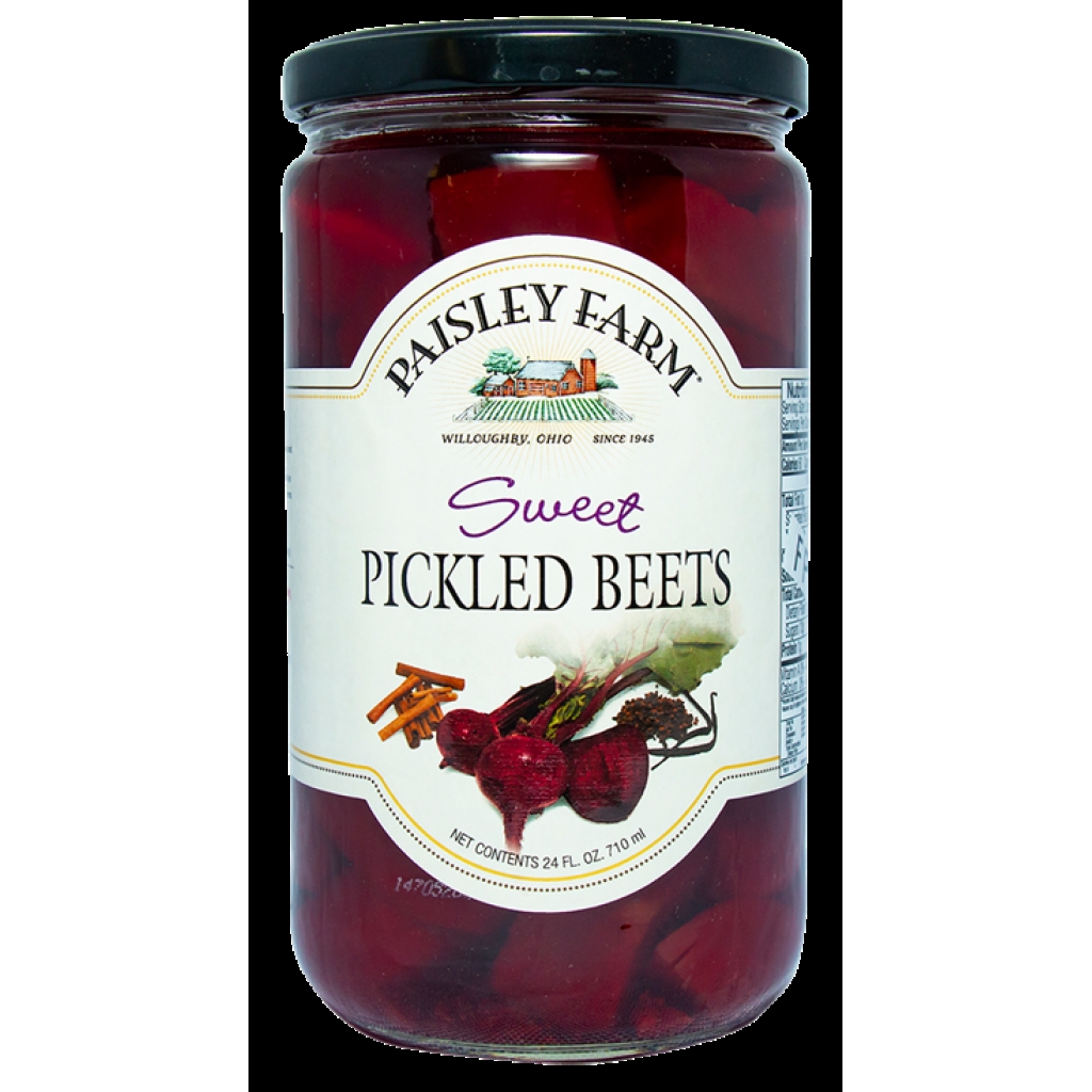 Sweet Pickled Beets with Cinnamon Essence, 24 oz