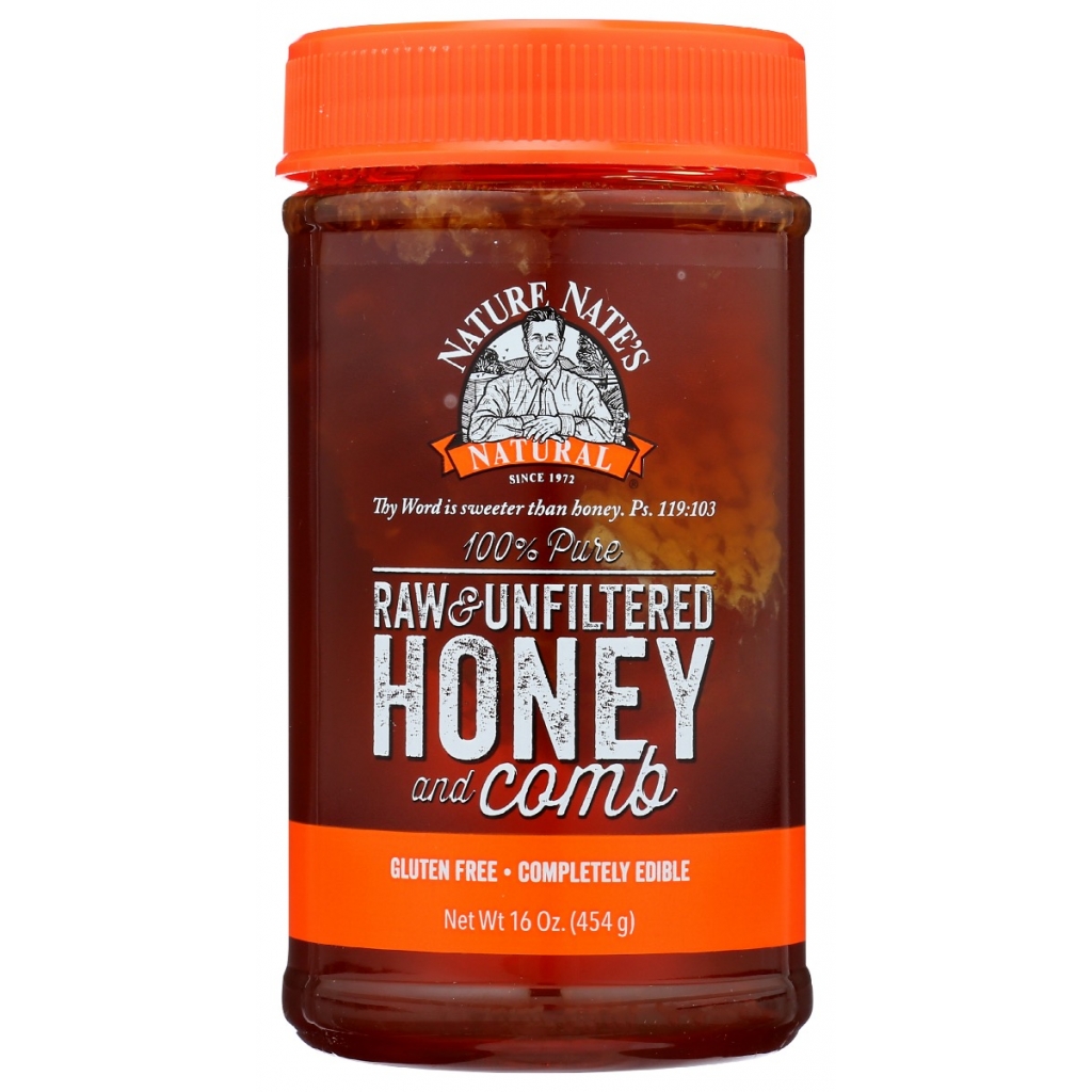 Honeycomb Classic with Pure Raw Honey - 16 oz