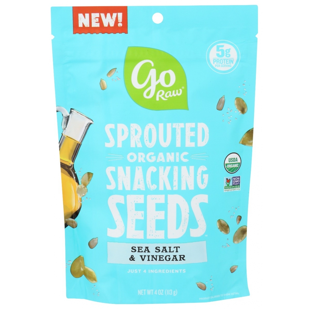 Sea Salt & Vinegar Snacking Seeds - 4 oz