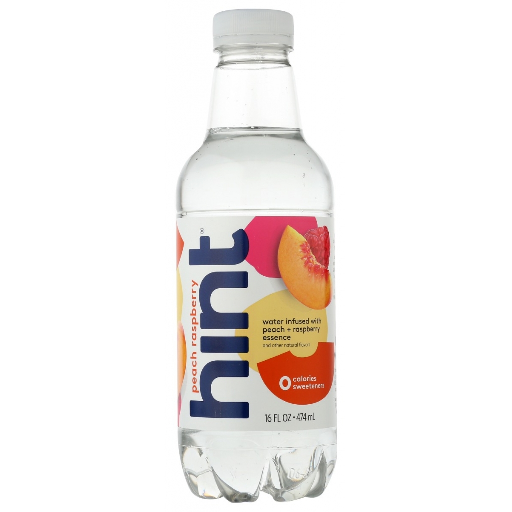 Peach Raspberry Flavored Water, 16 fl oz