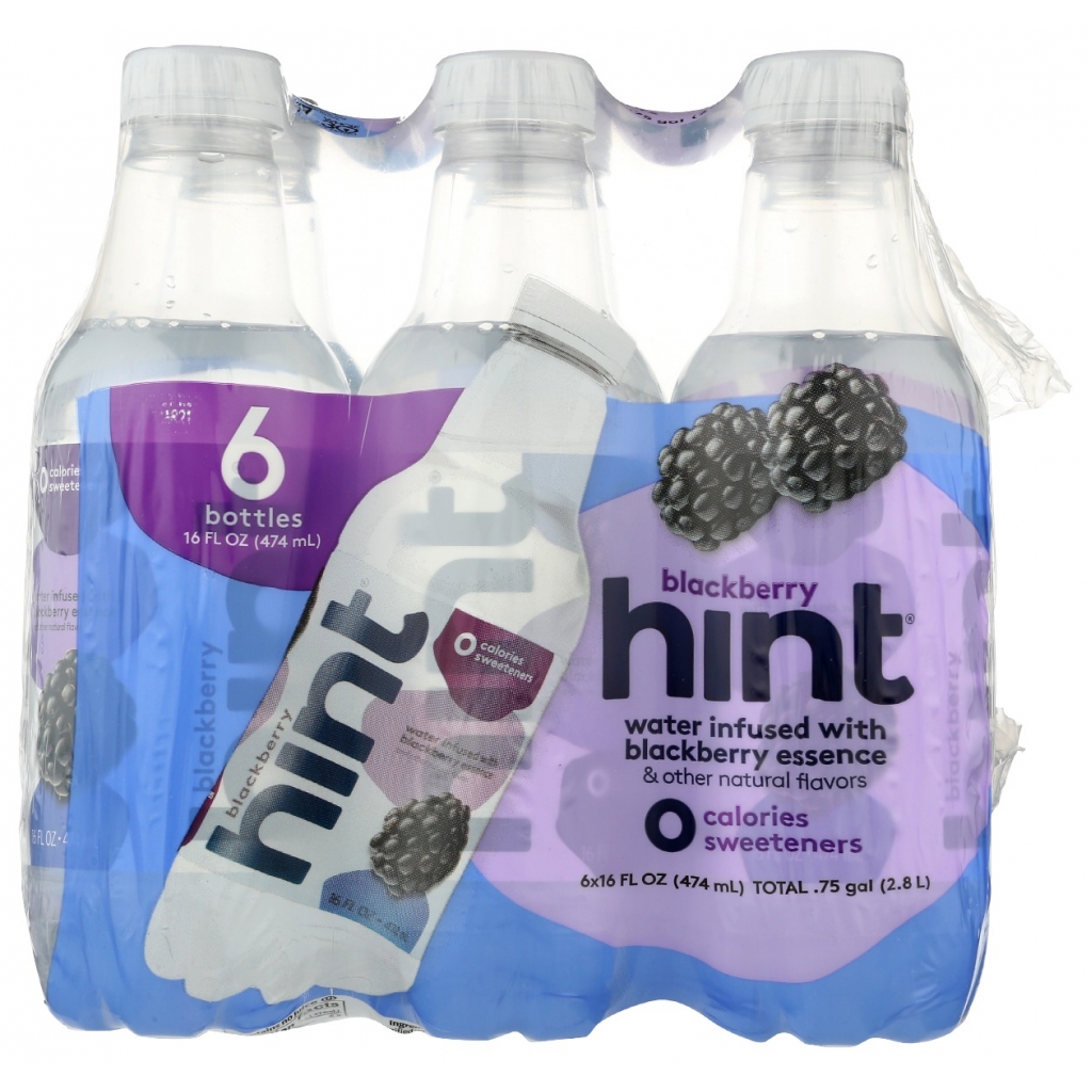 Blackberry Flavored Water - 6-Pk, 96 fl oz