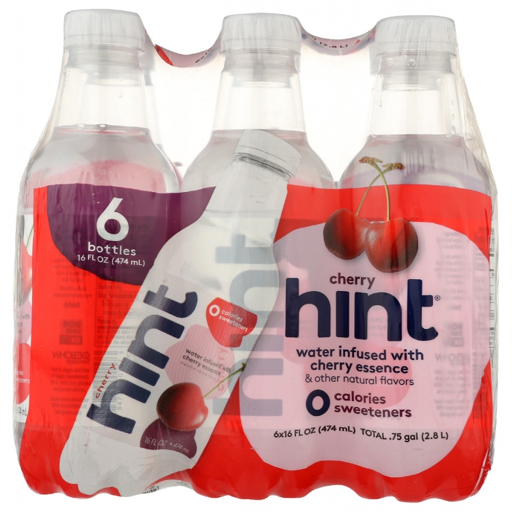 Cherry-Flavored Pure Water - 6Pk (96 FO)