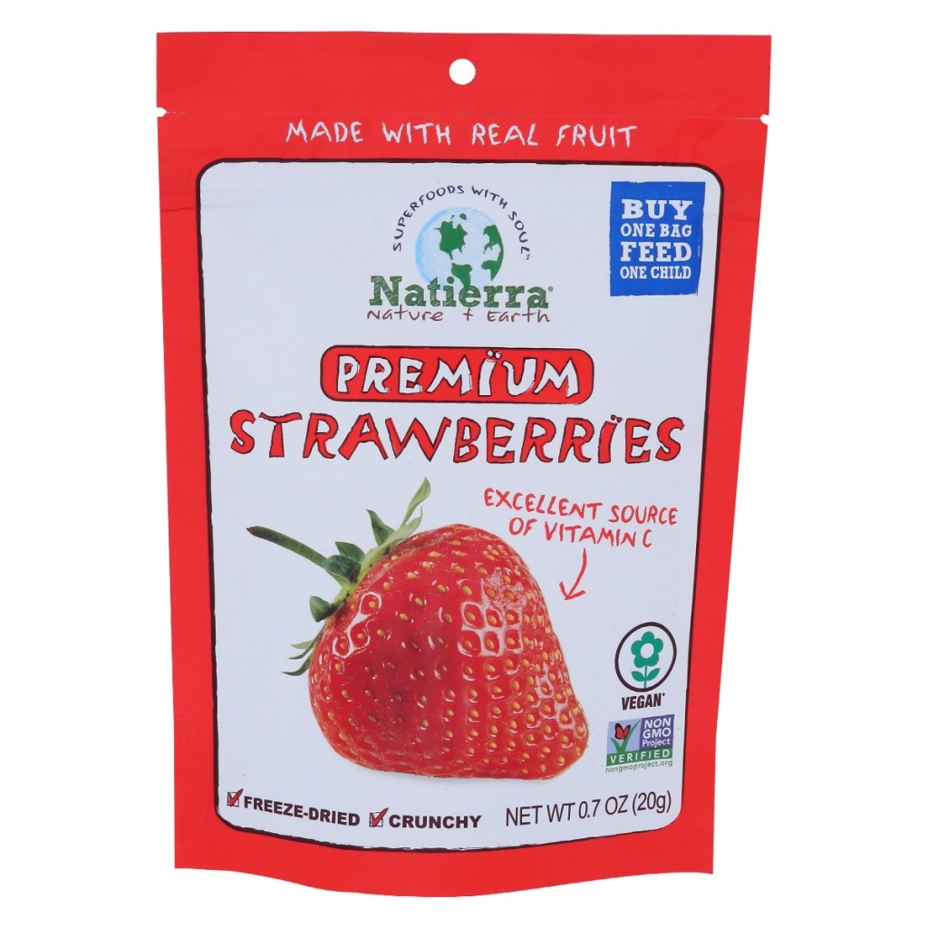 Irresistible Freeze-Dried Strawberries for Snacking