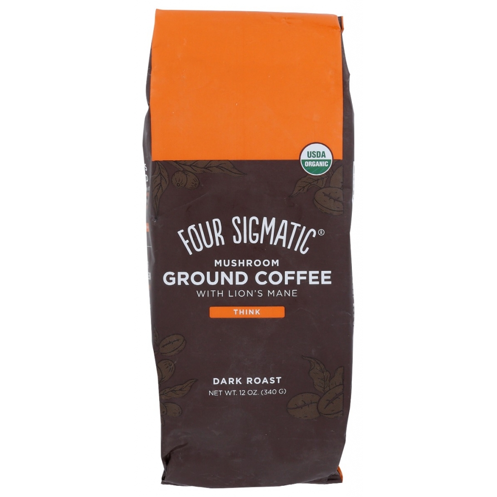 Coffee Ground with Lion's Mane - 12 oz