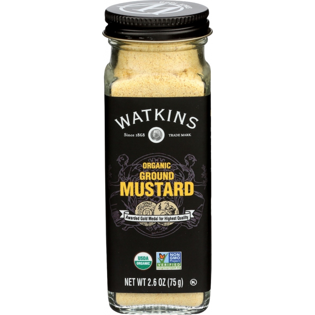 Organic Ground Yellow Mustard - 2.6 oz