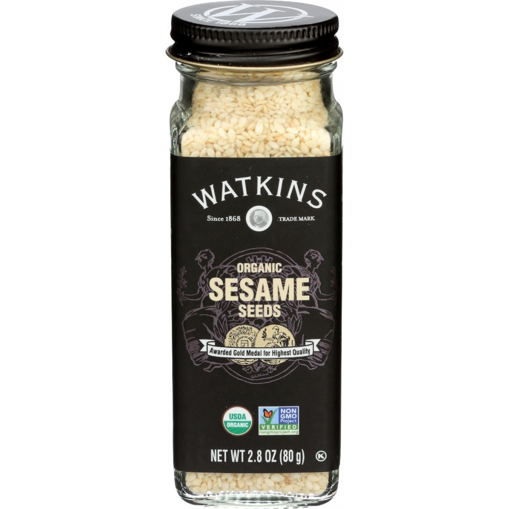 Watkins Organic Sesame Seeds, 2.8 oz