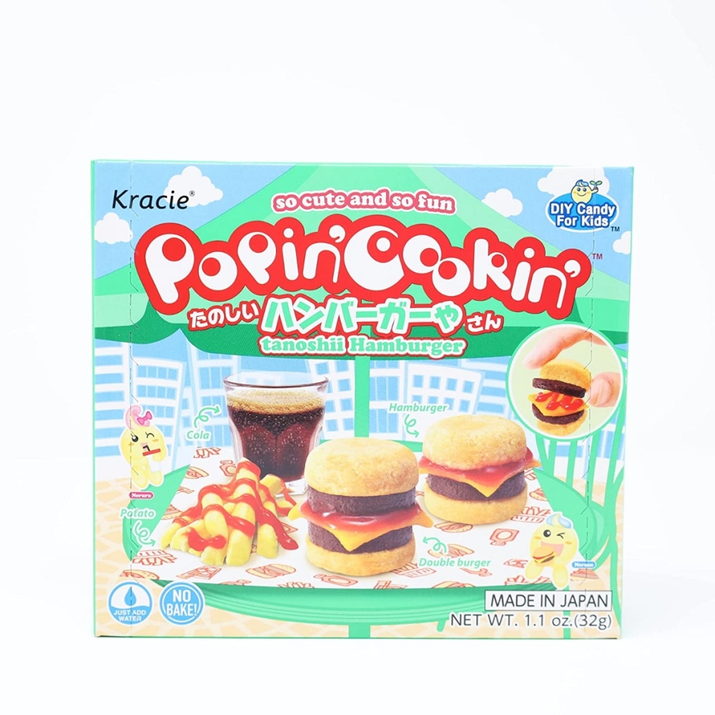 Popin Cookin Hamburger Candy Kit - Fun and Creative Treat