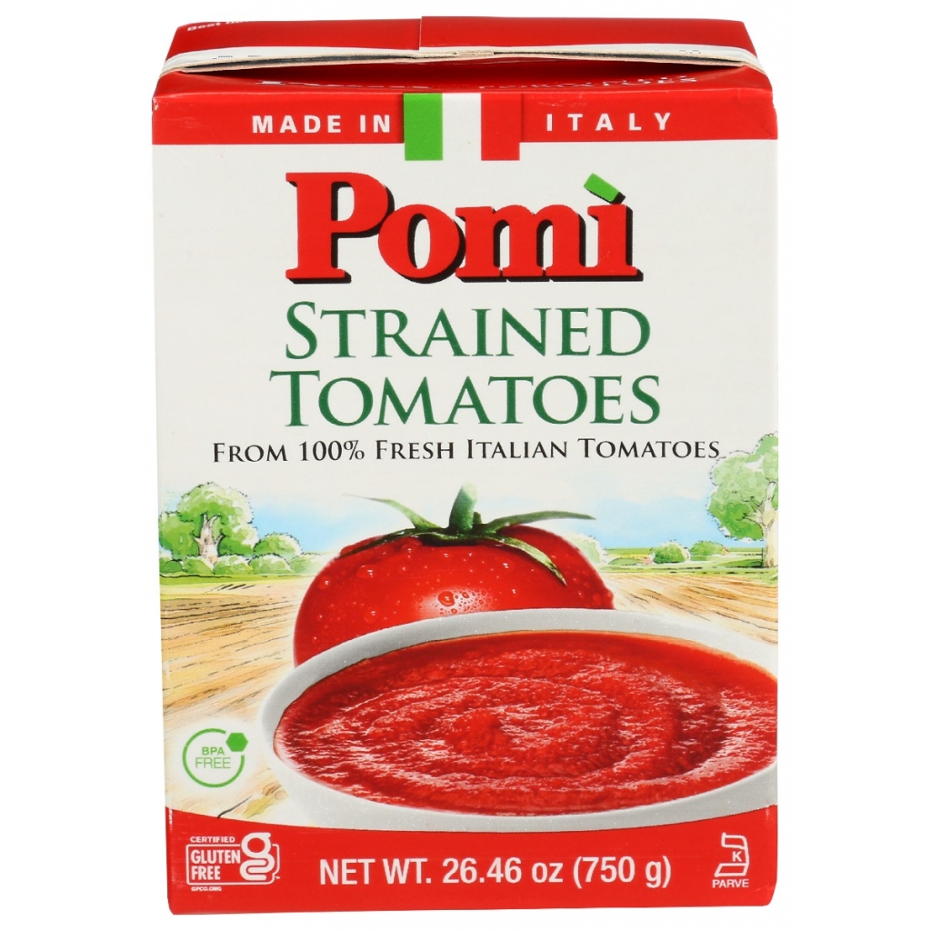 Strained Tomato Sauce - Rich & Creamy, 26.46 oz