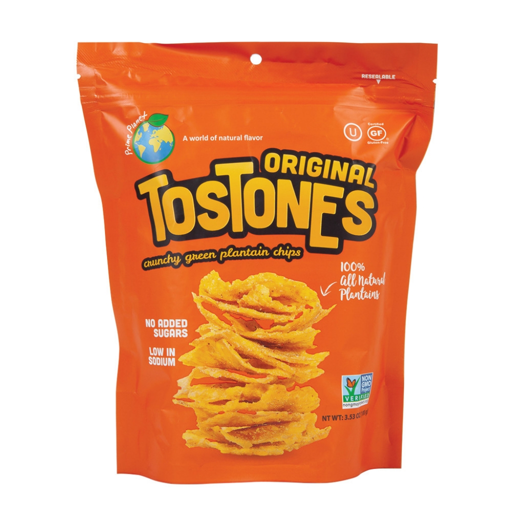 Crunchy Green Plantain Chips - Original Tostones - 3.53 oz